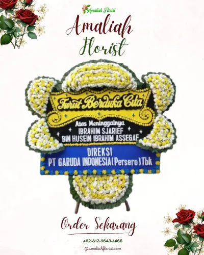 Papan Bunga Duka di Dausa
